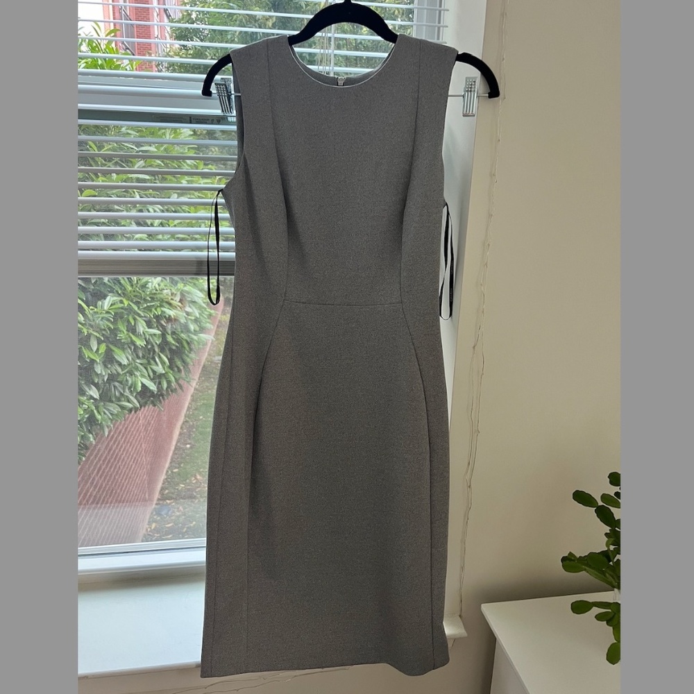 Gray Calvin Klein Office Dress in Size 4